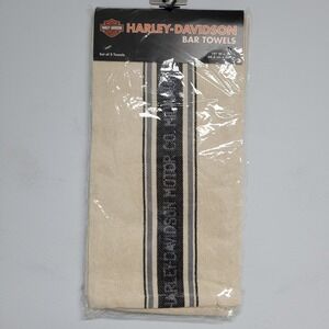 Harley Davidson Motorcycles Skull Towel & Hand Towel‎ Set 27 in x 47 in Black